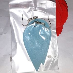 Nwt blue dangle earrings